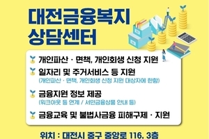  금융복지상담센터 설치·운영 안내